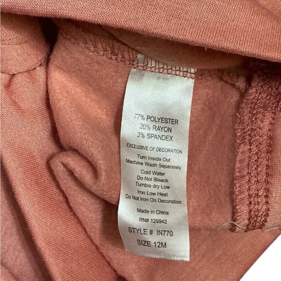 Btween Hello Autumn 3 Pc Matching Baby Girl Top Legging Headband NEW 12 Month - Picture 10 of 16